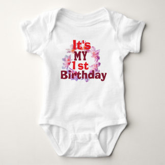 女の子のためのかわいい3歳の誕生日ベビーボディスーツ ベビーボディスーツ