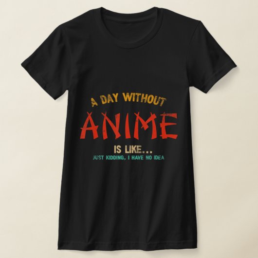 女の子のためのアニメ日本ののマーチの贈り物のない日 Tシャツ (レイダウン)