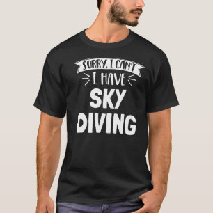 女の子のためのスカイダイビングスカイダイビング男の子男性 Tシャツ