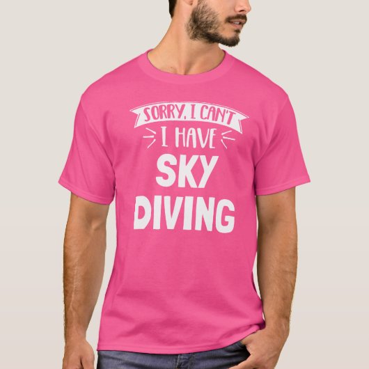 女の子のためのスカイダイビング男の子 Tシャツ (正面)