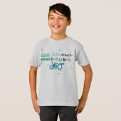 女の子のためのトムの男の子のワイシャツ Tシャツ (正面フル)