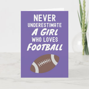 女の子のためのピンクのサッカークラブカード かわいい子供のためのスポーツ カード