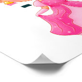 女の子のためのピンクのプリンセスギフトというリリベット ポスター (角)