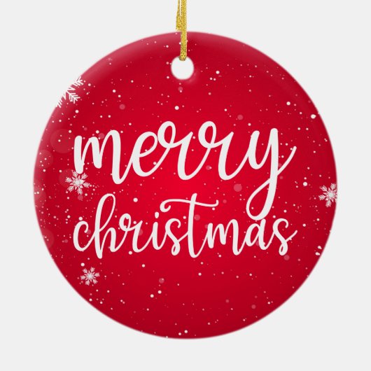 女の子のためのピンクのボールと野球のクリスマス セラミックオーナメント (裏面)