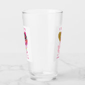 女の子のためのベストフレンドの贈り物，魔法のユニコーンピンク タンブラーグラス (右)