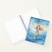 女の子のためのマーメイド夢Sketchbook ノートブック (内部)