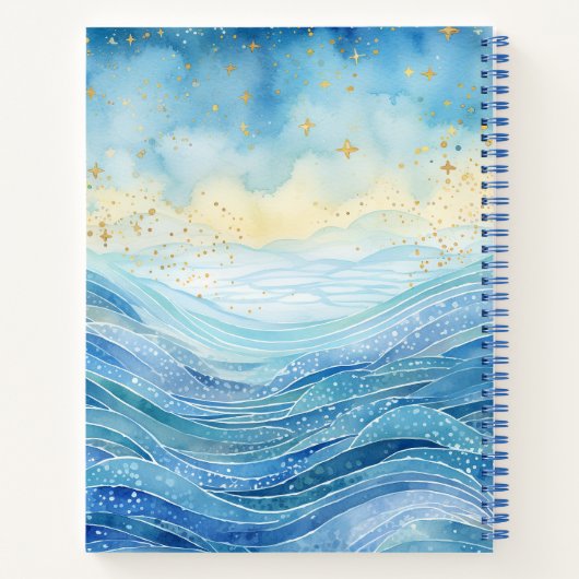 女の子のためのマーメイド夢Sketchbook ノートブック (裏面)