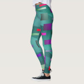 女の子のためのレギンス，女性 レギンス (左)