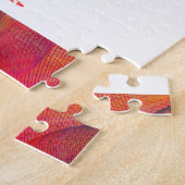 女の子のための体操パズル。 ジグソーパズル (側面)