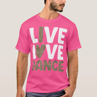 女の子のための可愛いダンスデザインダンスのリサイタルCl Tシャツ