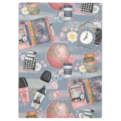 女の子のための学校に戻るクリップボード クリップボード (裏面)