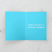 女の子のための幸せな第12バースデー・カード カード (内部)