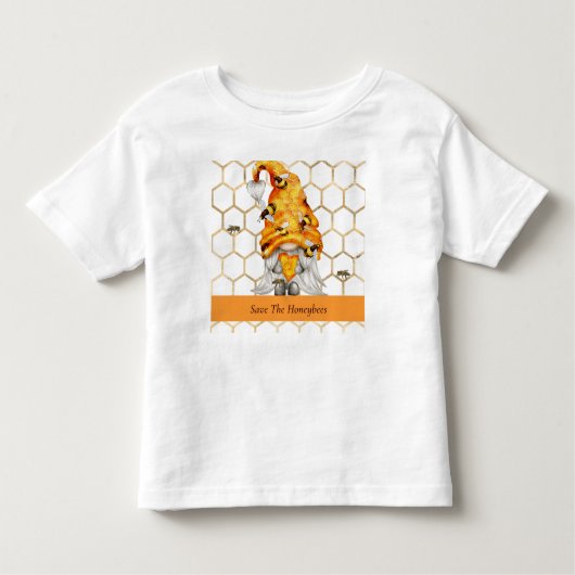 女の子のための幼児Tシャツ、または男の子のミツバチの格言 トドラーTシャツ (正面)
