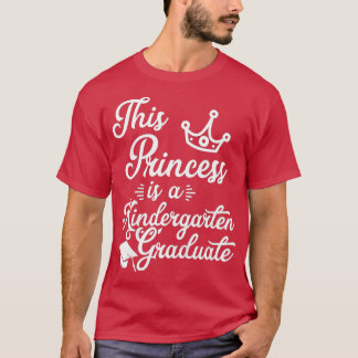女の子のための幼稚園の卒園 Tシャツ