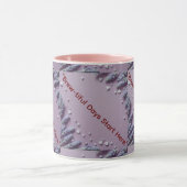 女の子のための日カップ「Brew-Healy飲み物を始める」 マグカップ (中央)