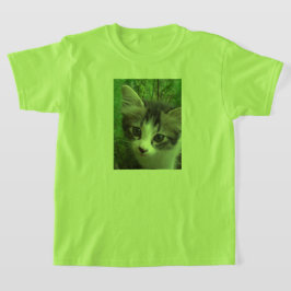 女の子のための猫Tシャツ Tシャツ