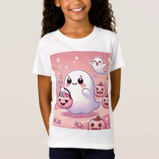 👻🎀女の子のための美しいピンクインTシャツ!🎀👻 Tシャツ