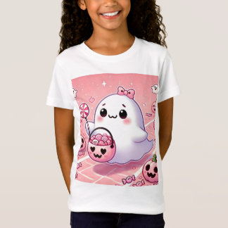👻🎀女の子のための美しいピンクインTシャツ!🎀👻 Tシャツ