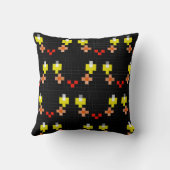 女の子のための装飾用クッション クッション (裏面)