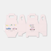 女の子のための赤ちゃんシャワーパレードピンクでドライブ フェイバーボックス (折り畳みなし)