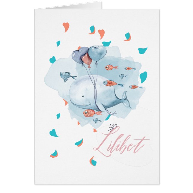 女の子のための魔法のホエールギフトというリリベット (正面)