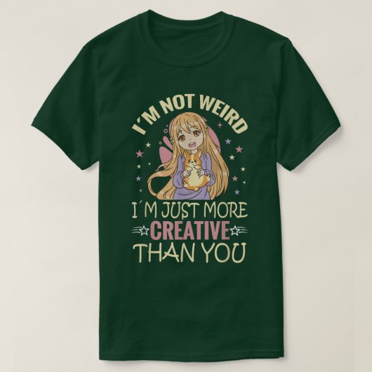 女の子のための10代のアニメティーAnime Accessoriesアニメ Tシャツ (デザイン正面)