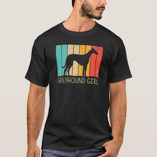 女の子のためのGreyhoundイタリアン Greyhound救出 Tシャツ (正面)