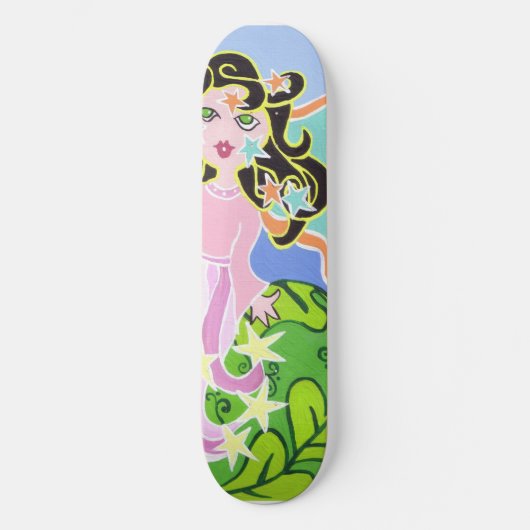 女の子のためのLynnda Rakos Skatebord著妖精 スケートボード (正面)