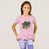 女の子のひだのTシャツ Tシャツ (正面フル)