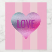 女の子のみバチェロレッテシャワーパーティーワインラベル ワインラベル (シングルラベル)