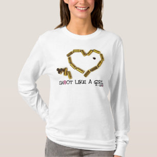女の子のようなシュート Tシャツ