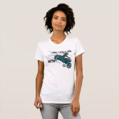 女の子のような乗車 Tシャツ (正面フル)
