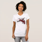 女の子のような乗車 Tシャツ (正面フル)