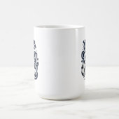 女の子のようにキックする コーヒーマグカップ (中央)