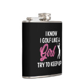 女の子のようにゴルフをする フラスク (右)