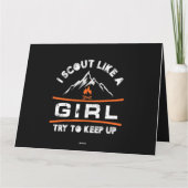 女の子のようにスカウトす保る カード (裏面)