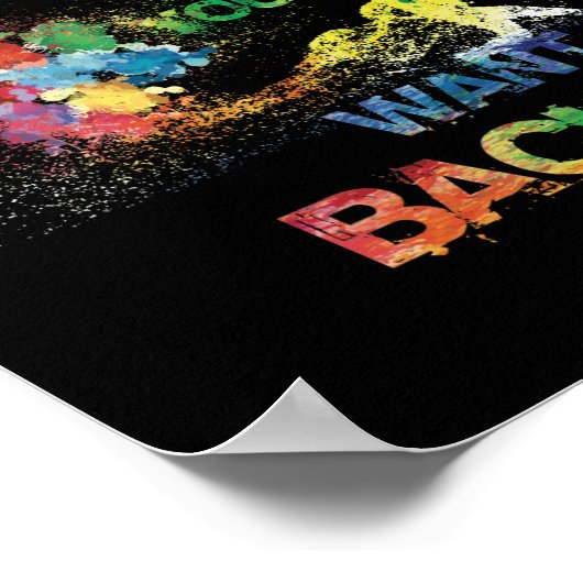 女の子のようにソフトボールをバックアップしたい投げる ポスター (角)