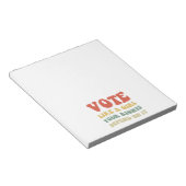 女の子のように投票あなたの権利はそれに依存するIv ノートパッド (アングル)