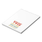 女の子のように投票あなたの権利はそれに依存するIv ノートパッド (回転)