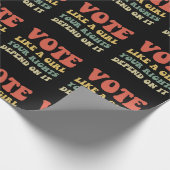 女の子のように投票あなたの権利はそれに依存するIv ラッピングペーパー (角)
