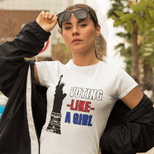 女の子のように投票する