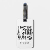 女の子のように撃ち上げ保る ラゲッジタグ (裏面縦)