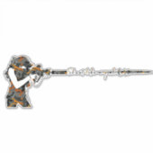 女の子のように撃つ シール (正面)