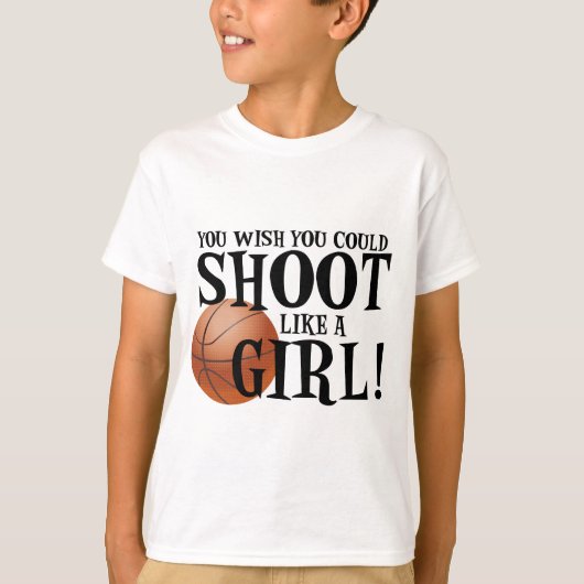 女の子のように撃てば！ Tシャツ (正面)