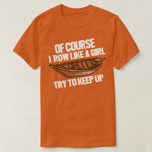 女の子のように漕ぐ Tシャツ (デザイン正面)