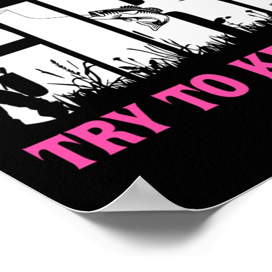 女の子のように魚を釣って女の子を愛保する ポスター (角)