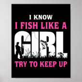 女の子のように魚を釣って女の子を愛保する ポスター (正面)