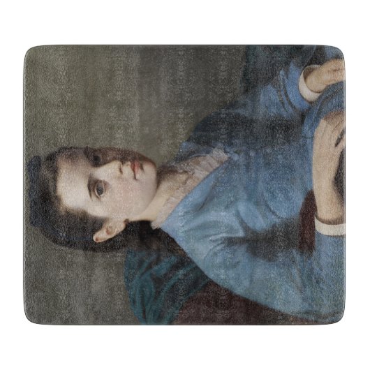 女の子のエレガントポートレート(by Leloir) カッティングボード (正面)