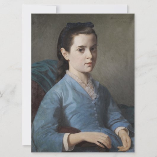 女の子のエレガントポートレート(by Leloir) カード (正面)