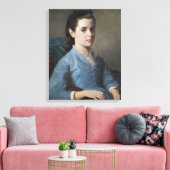女の子のエレガントポートレート(by Leloir) キャンバスプリント (インサイチュ (リビング))